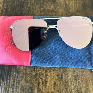 Lês specs sunny great conditions polarized lenses pink